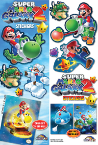 Super Mario Galaxy + Free Display Card - 300 ct - 50p Vend  