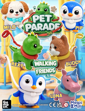 Pet Parade + Free Display Card - 100 ct - �1 Vend