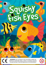 Squishy Fish Eyes + Free Display Card - 250 ct - 20p Vend