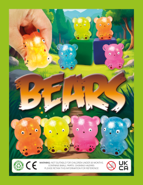 Bears + Free Display Card - 100 ct - 1 Vend